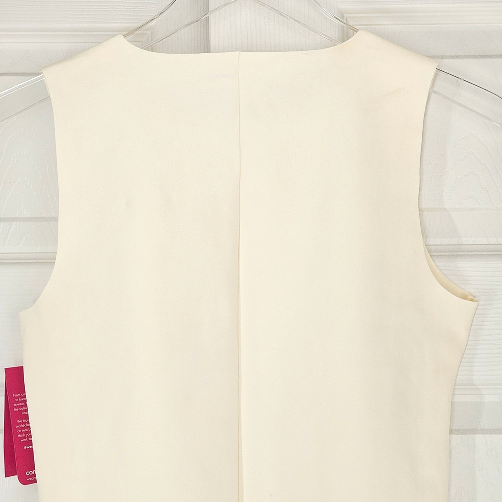 Commando Cream Ribbed Cropped Tank - Picture 8 of 11